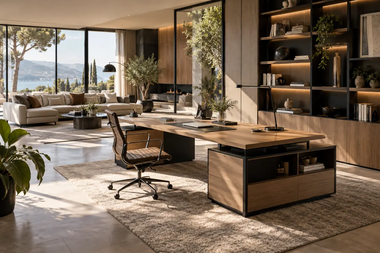 Le meuble de bureau design s’adapte à chaque espace, du salon au bureau de direction
