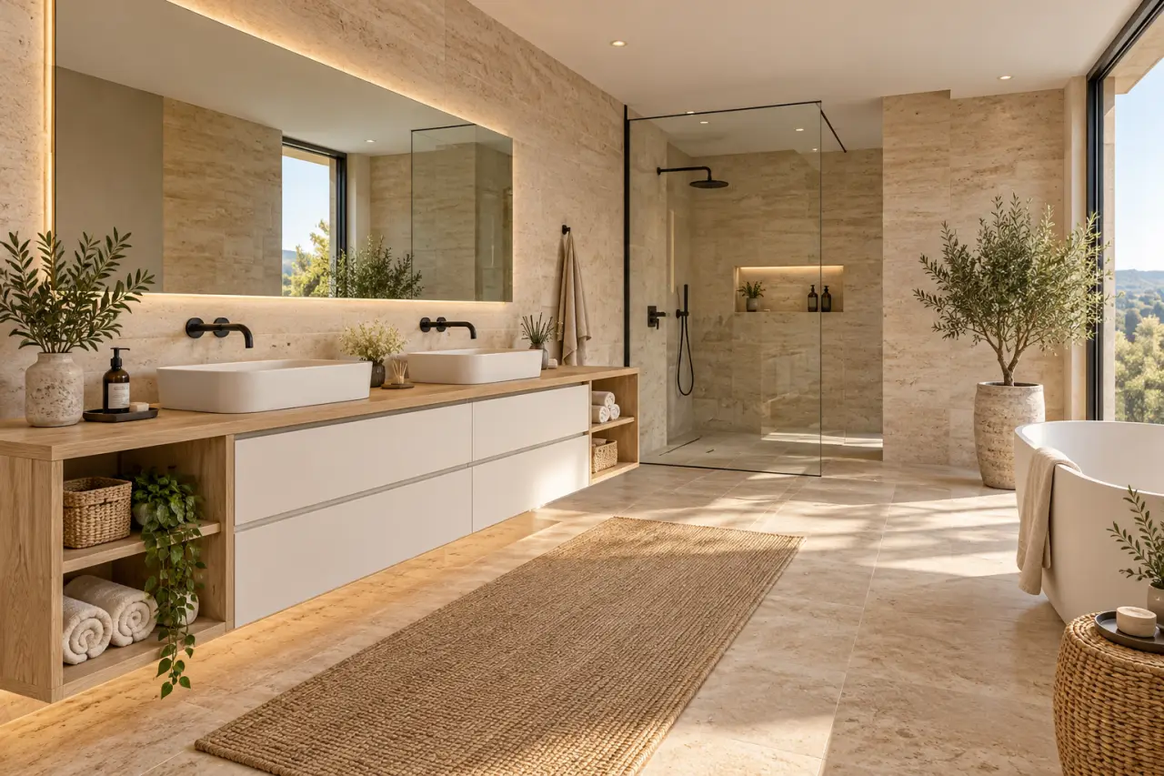 Meuble de salle de bain design : l’équilibre entre style, rangement et espace