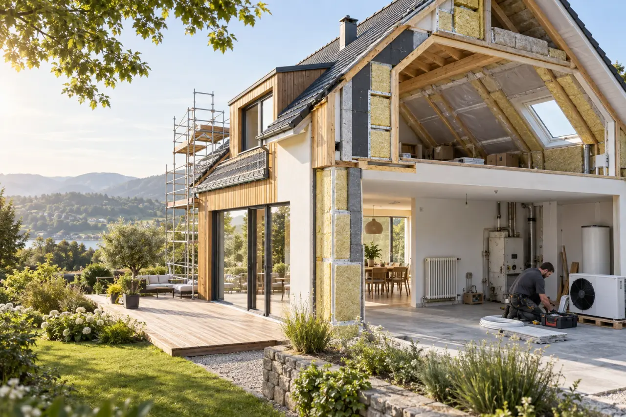Rénovation énergétique d’une maison : isolez avant de changer le chauffage